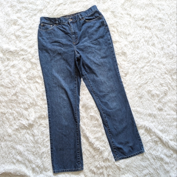 🔴SALE! Y2K Ralph Lauren Jeans Blue Bootcut 100% Cotton Denim - Picture 1 of 10
